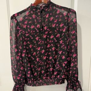 Express floral blouse